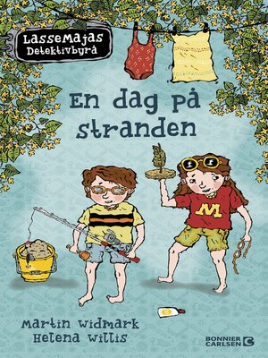 cover image of LasseMajas sommarlovsbok. En dag på stranden